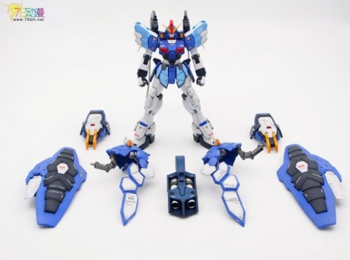 cyberbeastswordwolfe: Custom Build: MG 1/100 Gundam Sandrock ArmadilloMODELER: zenith_锐锐
