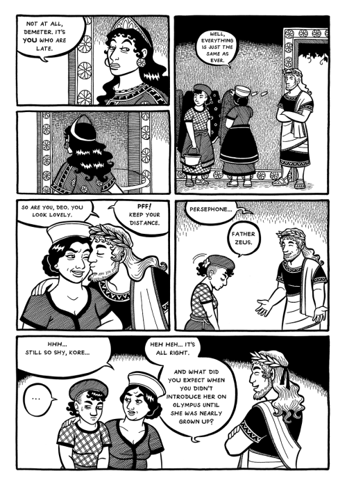 theia-mania-comics:The Family Party 047.Well, this page took me a bit longer than expected, since I 