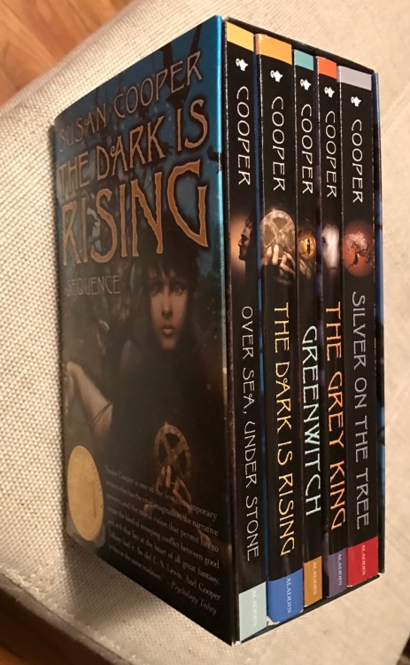 So I just finished Silver on the Tree, which is the last book in Susan Cooper’s The Dark is Rising S