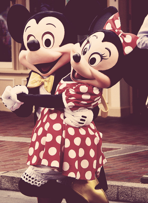 Mickey and minnie disneyland