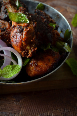 in-my-mouth:  Chicken Fry Masala 