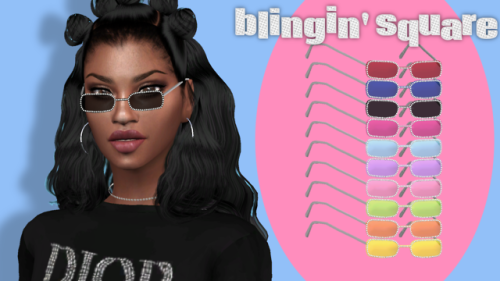 ♡ SUPERMODEL SHADES SET PART 2 BY SIMSTEFANI ♡~ ♡ ★。、・'゜☆。.:*:・'゜★.:* ♡ ~ Bubblegum Shades12 Swatche