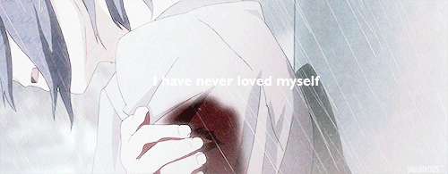 yuikkos:  “You can’t love someone unless you love yourself first”BullshitI have never loved myselfBu