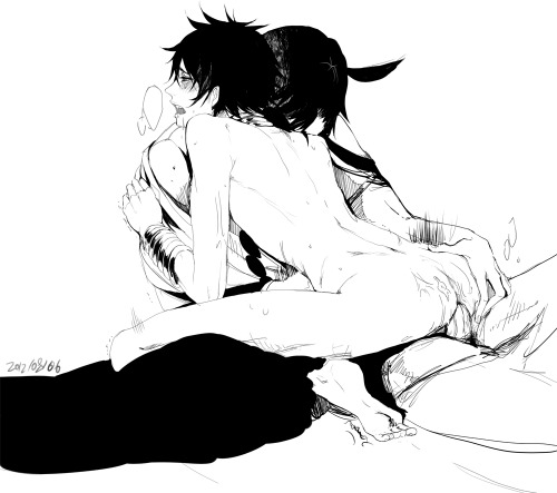 covertfujoshi:  ; 私の王　と　私の政務官 | ∞