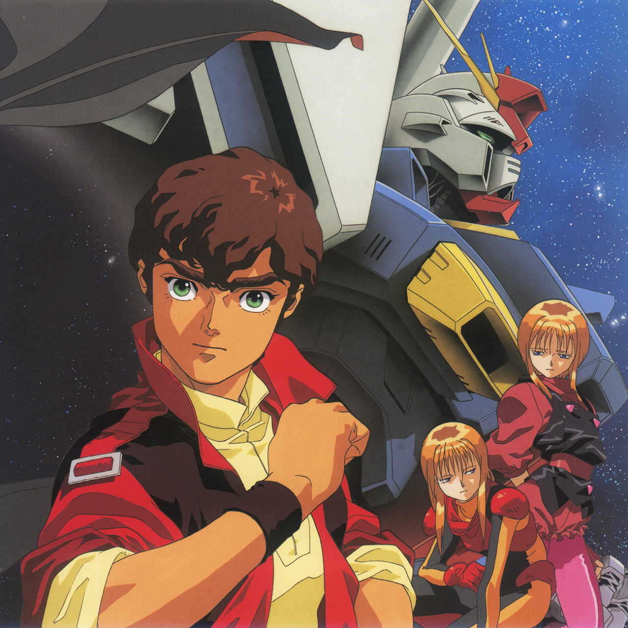 80sanime:  Mobile Suit Gundam ZZ 90s LD Covers by Hiroyuki Kitazume (Part II)