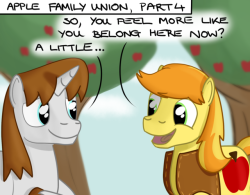 hoofclid: “Apple Family Union”, Part