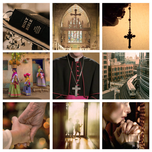 The Exorcist TV: Marcus Keane & Tomas Ortega Moodboards