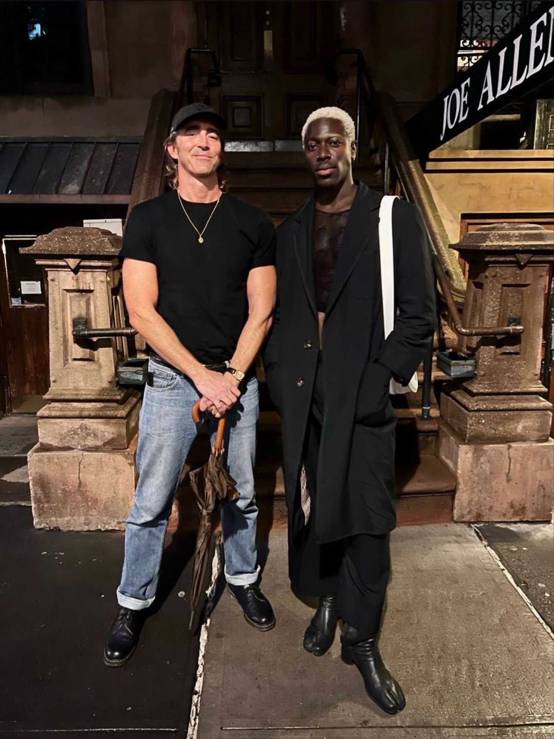 Lee Pace Fan! 🐇 — Lee Pace & Moses Sumney. Photo courtesy of Matthew...