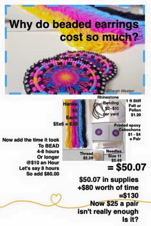 ohjakku:!!! REMEMBER THIS NEXT TIME YOU TELL A NATIVE ARTIST THAT THEIR BEADWORK IS “TOO EXPENSIVE”