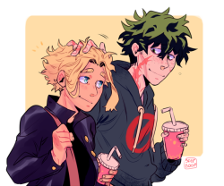 beebeedibapbeediboop: Remember the bnha swap au I drew like two years ago? Well I’m back at it again Bonus:  