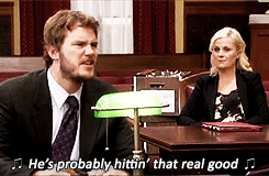 ofnopesandwhyatts:  earmole:   Andy’s second song during The Trial Of Leslie Knope, deleted scene    I AM LEGITIMATELY OFFENDED THAT I’VE NEVER SEEN THIS BEFORE