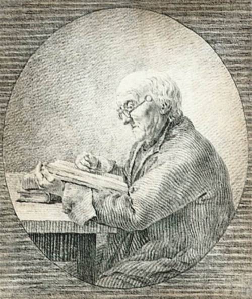 Adolf Gottlieb Friedrich, Reading, 1802, Caspar David Friedrich