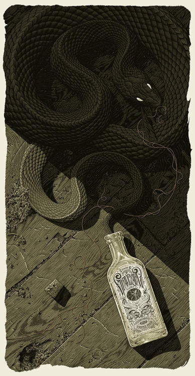 fer1972:  Aaron Horkey’s Graveyard Poster  