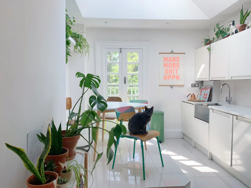 thenordroom:Bright plant-filled London home | photos by Zoe PearsonTHENORDROOM.COM - INSTAGRAM - PIN