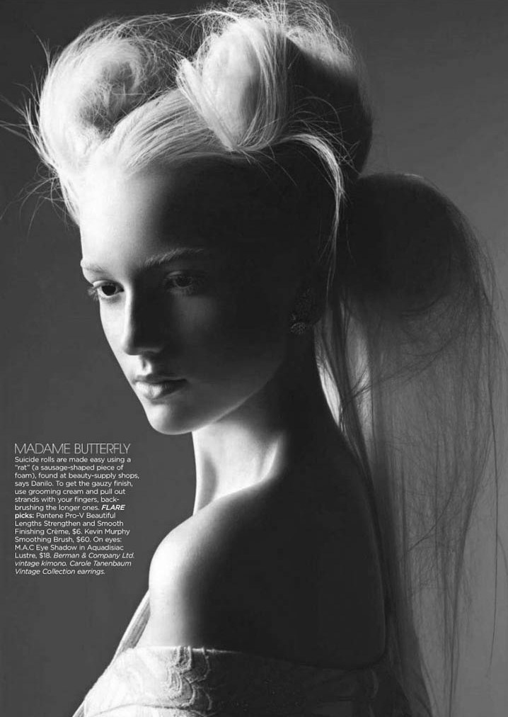 inspirationgallery:  By Max Abadian. Flare Magazine March 2013 