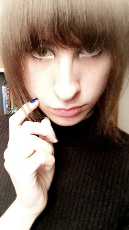 @transpolarized tagged me to post a selfie, so here’s your gosh dang selfu~Now I demand selfie