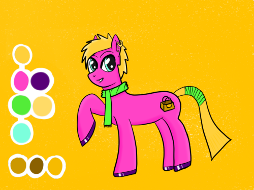 ask-teenage-pipsqueak:  I Jumped on the Design trade ban wagon, and made a Sassy gay pone~ I hope you like him Nat, thanks for the Sassy trade X3_OMG HE IS FABBU THANK YOUU :D  Your welcome XD So much fab~ This was wicked fun. 