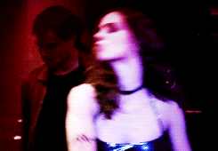  Blood on her skin, dripping with sin. 