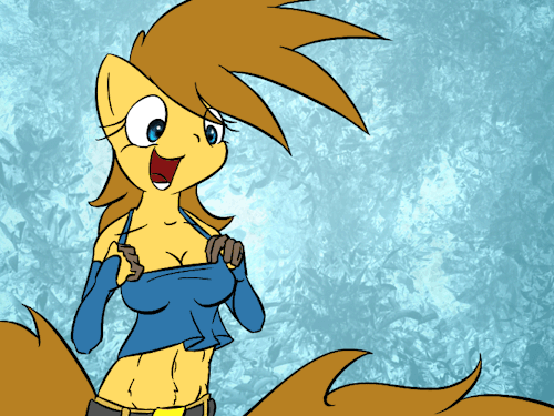 anthro-sapphire-and-greyzeek:  ‘I’m sorry, but now I am’ TT3TT  OMG! >w<