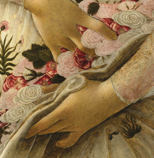 todiewasanartt: Sandro Botticelli, Hands In Different Paintings.