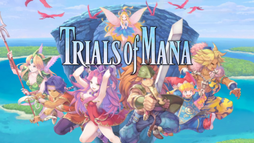 fantasyanime:    Who’s playing Collection of Mana? Here’s some of the official artwork.Also, I put up the localized ROM for Trials of Mana (Seiken Densetsu 3). Check it out.
