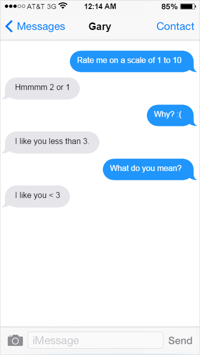 mypalletshippinglove:  Just made some more iPhone conversations between Ash and Gary
