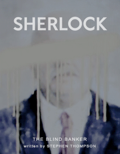 baskervielle:S H E R L O C K - series 1 | Most people blunder round this city, and all they see are 