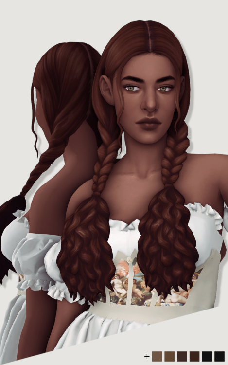 @luutzi | Valburga | female hairEA mesh editthe new Maxis palette (24 swatches)BGChat compatiblepoly