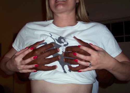 cuckoldtoys:“Black Bull Rider”. T-shirt for hotwives.I love a woman who knows what s