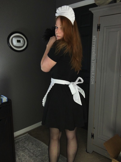 I’m still a really shitty maid.. but what do you expect from a maid that forgets to wear panties?  :