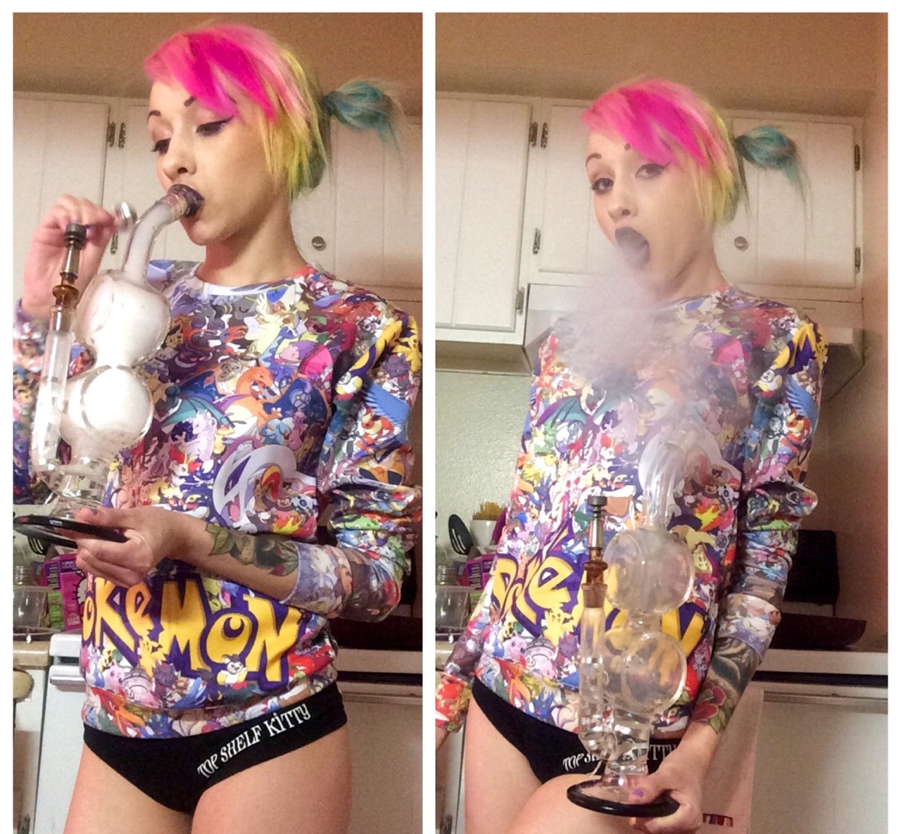 gratefully-dabbed:I ain’t missin 😽💨