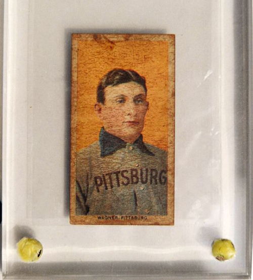 odditiesoflife:The Most Valuable Baseball Card in History, 1909-1911The T206 Honus Wagner Baseball C