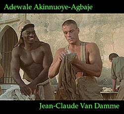 el-mago-de-guapos:  Adewale Akinnuoye-Agbaje & Jean-Claude
