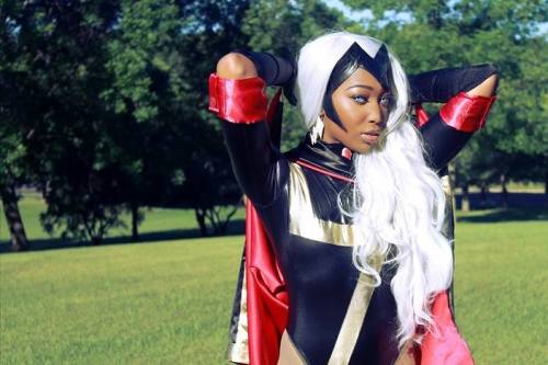 Porn Pics cosplayingwhileblack:  X Character: Storm