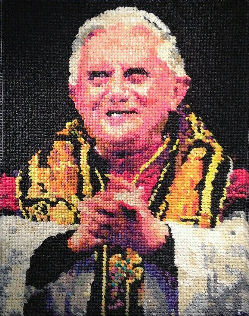 LOOK: Artist Makes Portrait Of Former Pope … Out of 17,000 Condomshttp://www.huffingtonpost.com/2013/03/20/niki-johnson-condoms-pope-benedict-portrait_n_2916024.html…View Post
