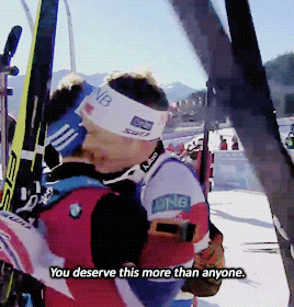 Tarjei Bø, The Sweetest Guy™, Congratulates Simon Schempp On Winning Gold In Men’s Mass Start