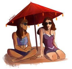 kathuon:  Summer is almost over ;( So I drew