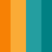 twinprime:twinprime:teal and orange truly is the greatest color combo in the world.