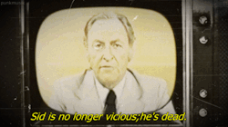  The BBC News announce Sid Vicious’ death, 1979  