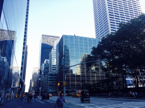 hudson river pier + midtown. nyc. 05 09 2015.