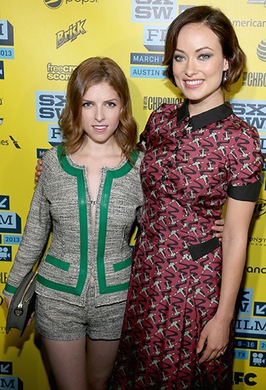 midnightcelebs:  Anna Kendrick and Olivia Wilde
