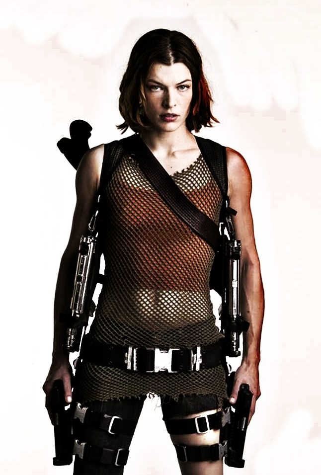 my-name-is-4lice:  Resident Evil movie photoshoot
