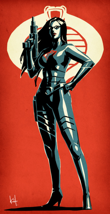 honorable-martin:  Cobra intelligence officer • By Kit Kit Kit 