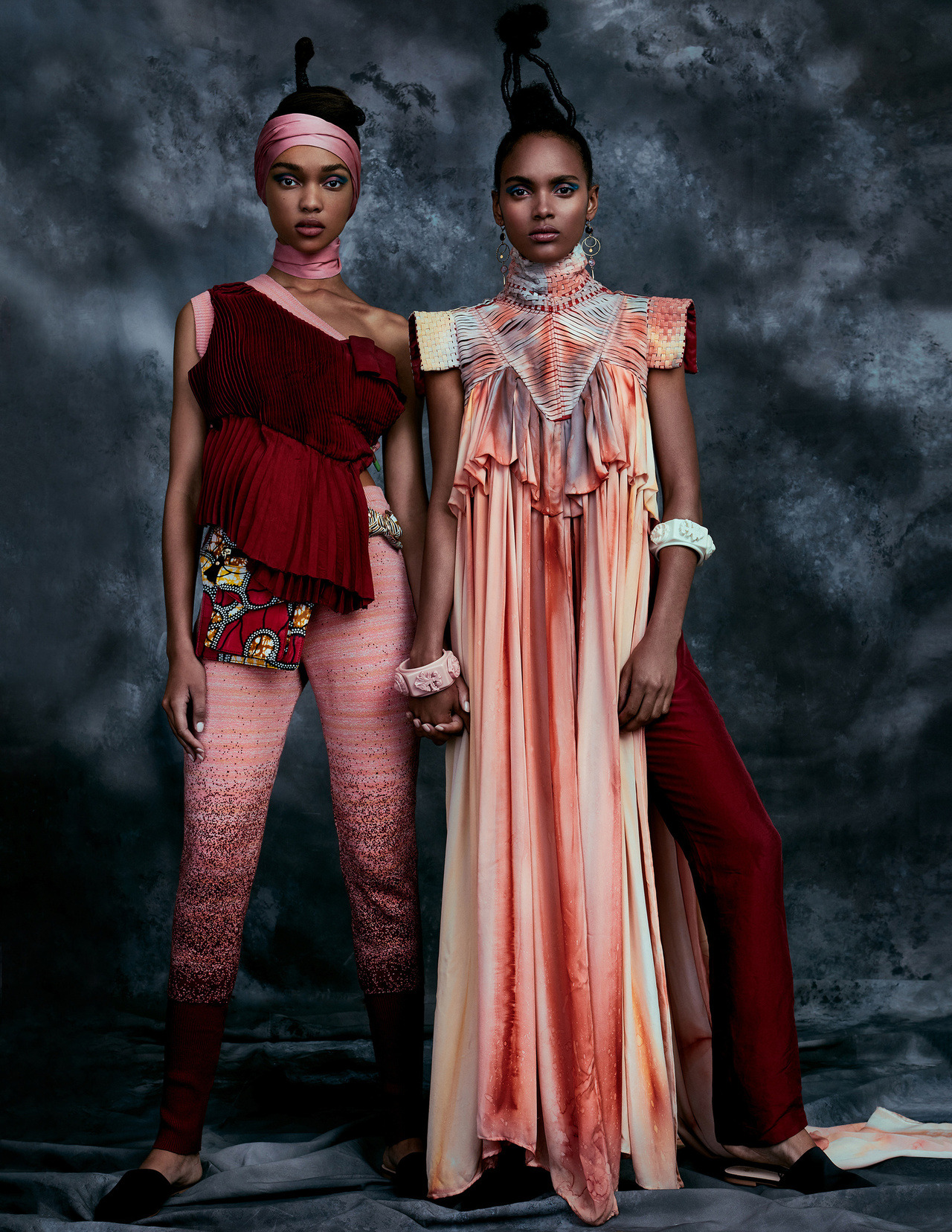 worldwidefashion: ‘from nigeria’  Samantha Archibald &amp; Marling Dominguez