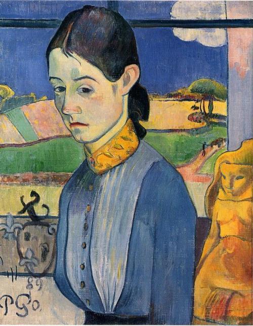 Paul Gauguin Young Breton,1889, 46x38 cm