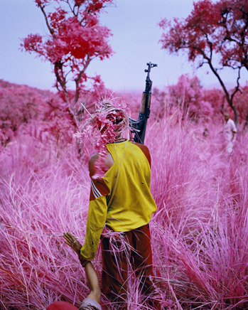 asylum-art:  Richard Mosse: The enclave  the enclave at venice art biennale 2013 In his current show at Jack Shainman, Richard Mosse reprises his heart-rending multimedia installation from the Irish Pavilion at the Venice Biennale last year. The piece,