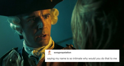 ilikeimpossible:Pirates of the Caribbean + text posts (part 3/??)