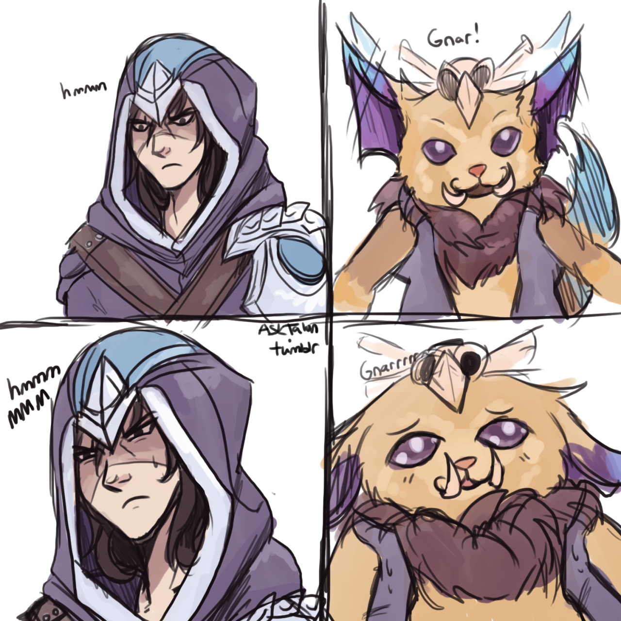asktalon:  …I have no comments in regards to that… yordle… thing.   omg so