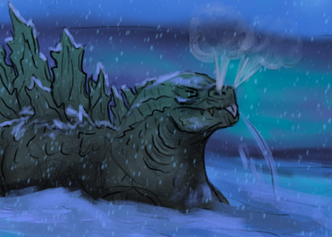 Snow-burrowing Goji Is Now My Spirit Animal