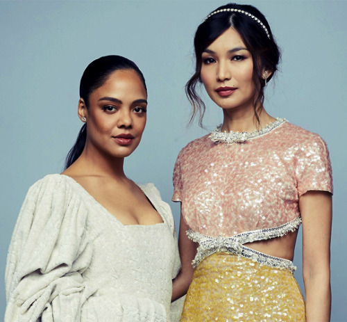 dailytessa:Tessa Thompson and Gemma Chan photographed at the 2019 Independent Spirit Awards